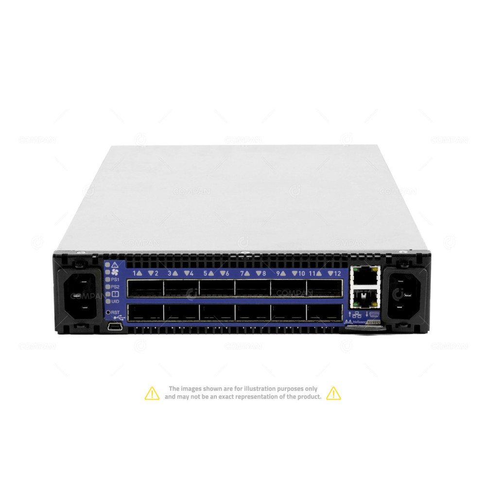 Mellanox MSX1012X-2BFS 12x QSFP+ 10Gb - Ethernet Switch